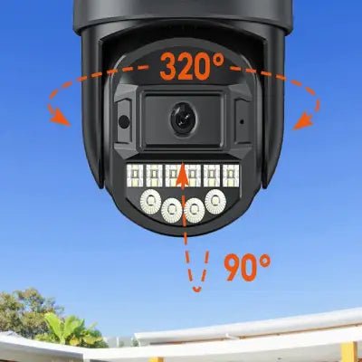 caméra de chasse extérieur avec enregistrement peut pivoter