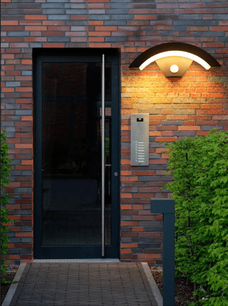 détecteur de mouvement lumière LED 12W IP65 PIR - Sécurité Maison Boutique