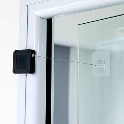 Bloque porte avec câble acier inoxydable rétractable résistant