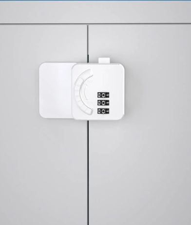 Bloque porte bébé pour armoire sécurité enfant protection tiroir code numérique adhésif résistant