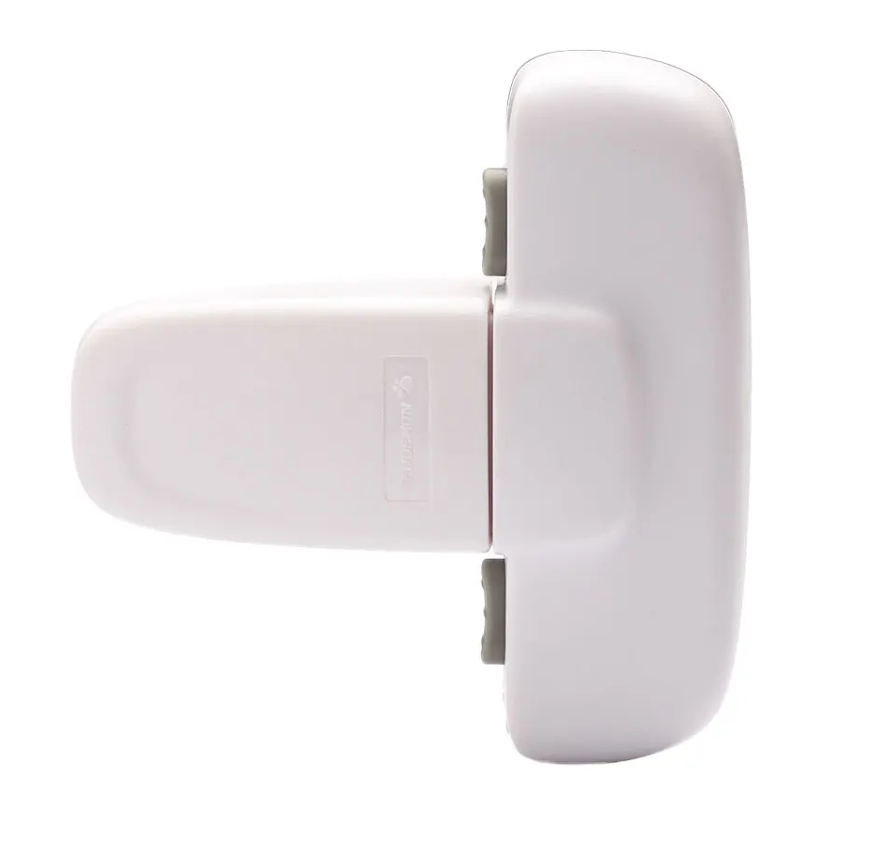 Bloque porte sécurité enfant blanc détachable mécanisme verrouillage facile adultes protection réfrigérateur