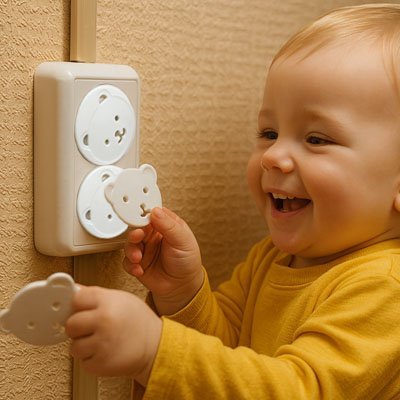 Cache prise bebe lot économique 10 unités protection complète maison sécurité enfant chambre salon cuisine couloirs