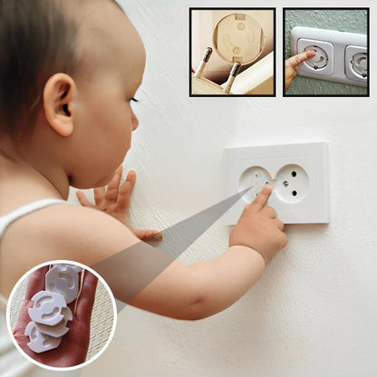 Cache prise bébé sécurisé dispositif protection électrique prise murale plastique ABS robuste