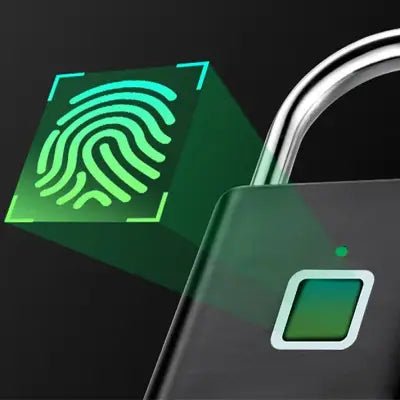 Cadenas empreinte digitale capteur biométrique haute précision reconnaissance instantanée 0,5 seconde déverrouillage rapide