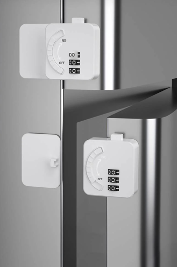 Serrure à code bloque porte bébé sécurité enfant verrouillage numérique sans perçage installation facile
