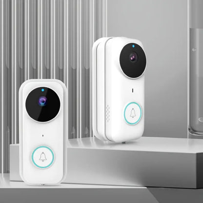 Sonnette avec camera sans fil certification IP65 résistante pluie neige température extrême protection extérieure toute saison