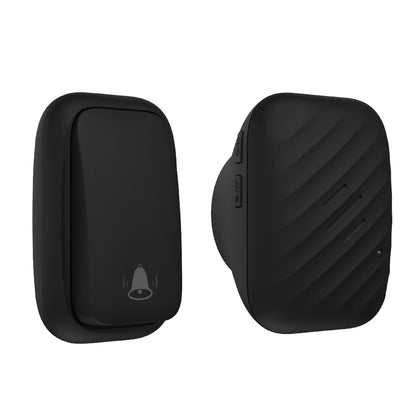 Sonnette connectée sans fil bouton émetteur IP44 transmission 433MHz signal stable traversant murs épais