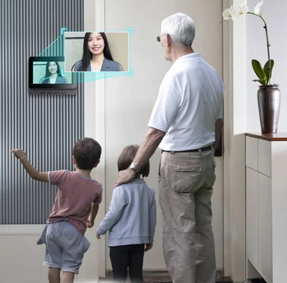SONNETTE AVEC CAMERA SANS FIL solaire application smartphone contrôle distance interphone bidirectionnel WiFi notifications temps réel