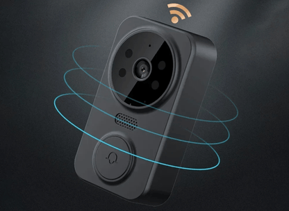 Sonnette vidéo sans fil écran 4,3 pouces installation 5 minutes sans câblage ni perçage interphone audio bidirectionnel autonome batterie 800mAh