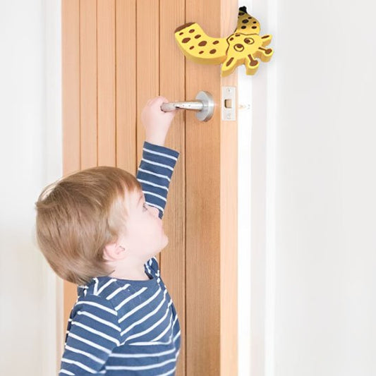 Bloque porte design animal ludique pour chambre enfant