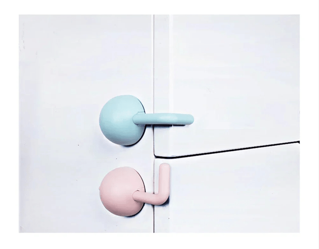 Bloque Porte Bebe Multifonctionnel Sécurité ABS - Sécurité Maison Boutique