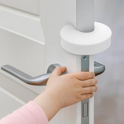Bloque porte pour bebe protection main