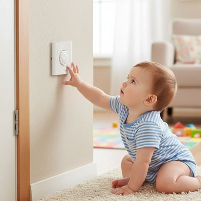 Cache Prise bébé | Sécurité Rotatif Lot 5 - 10 - Sécurité Maison Boutique