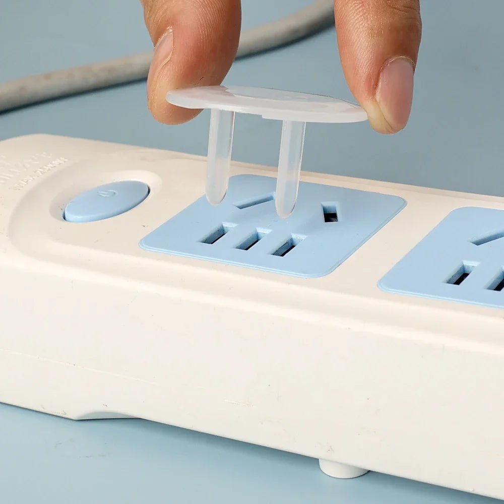 Cache prise sécurité enfant transparent installé prise murale protection bébé électrique lot 10-20 ABS diamètre 3,2 cm compatible