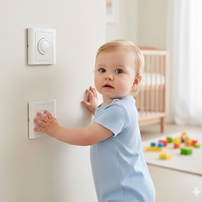 Cache prise sur la prise