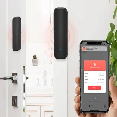 capteur connecté : nous voyons un cellulaire connecté à côté