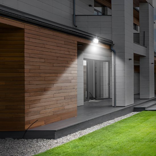 détecteur de mouvement éclairage automatique LED entrée maison sécurité nocturne