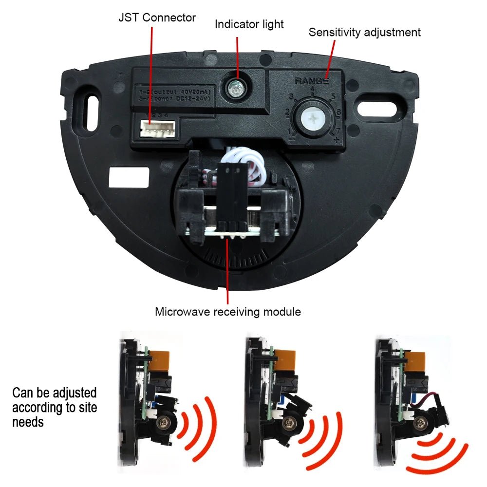Détecteur de Mouvement Extérieur Solaire | Alarme 433MHz - Sécurité Maison Boutique