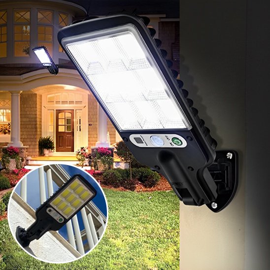 détecteur de mouvement fixé poutre garage installation simple extérieur capteur infrarouge