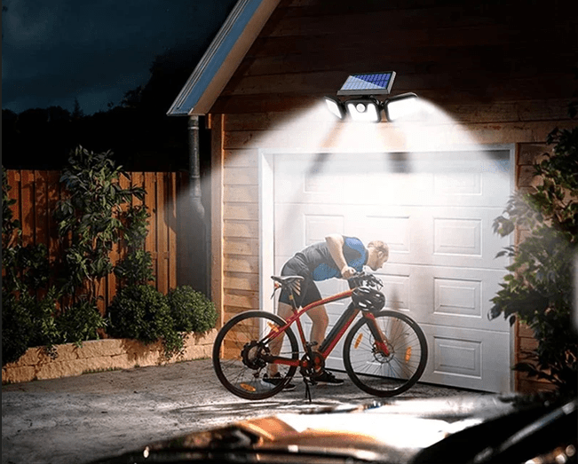 detecteur de mouvement lumiere 74 LED IP65 - Sécurité Maison Boutique