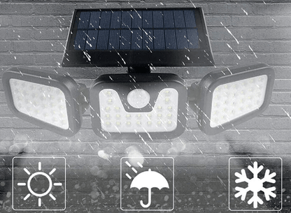 detecteur de mouvement lumiere 74 LED IP65 - Sécurité Maison Boutique