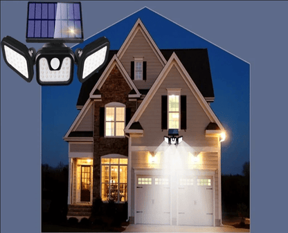 detecteur de mouvement lumiere 74 LED IP65 - Sécurité Maison Boutique