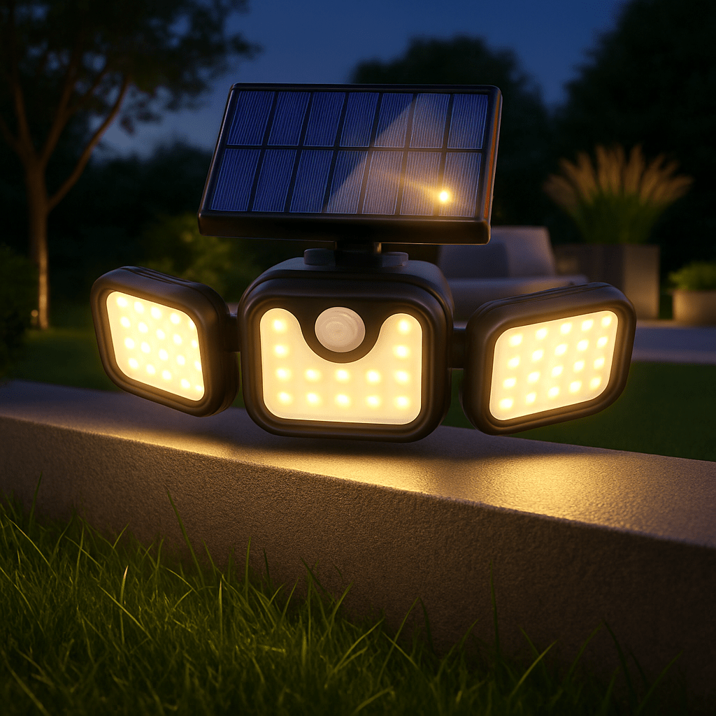 detecteur de mouvement lumiere 74 LED IP65 - Sécurité Maison Boutique