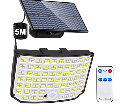 détecteur de mouvement panneau avec solaire mannette
