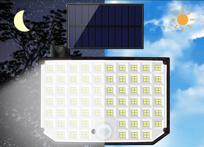 détecteur de mouvement panneau jour et soir