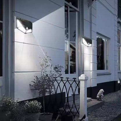 Éclairage Solaire Extérieur Puissant Détecteur 800 Lumens - Sécurité Maison Boutique