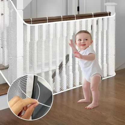 Filet de Protection Escalier Balcon Enfant - Sécurité Maison Boutique