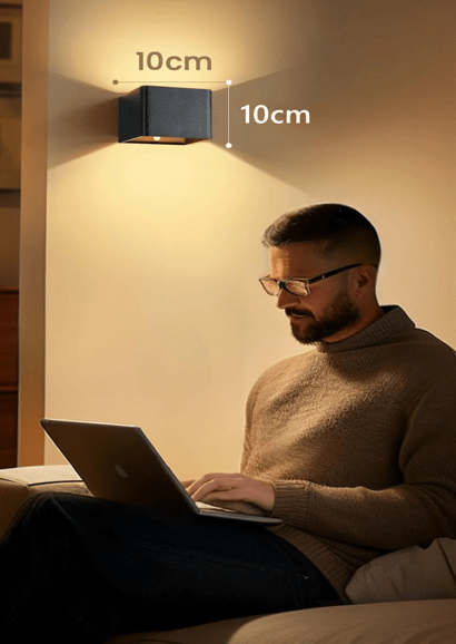 Lampe à Détecteur de Mouvement LED | 600 Lumens - Sécurité Maison Boutique