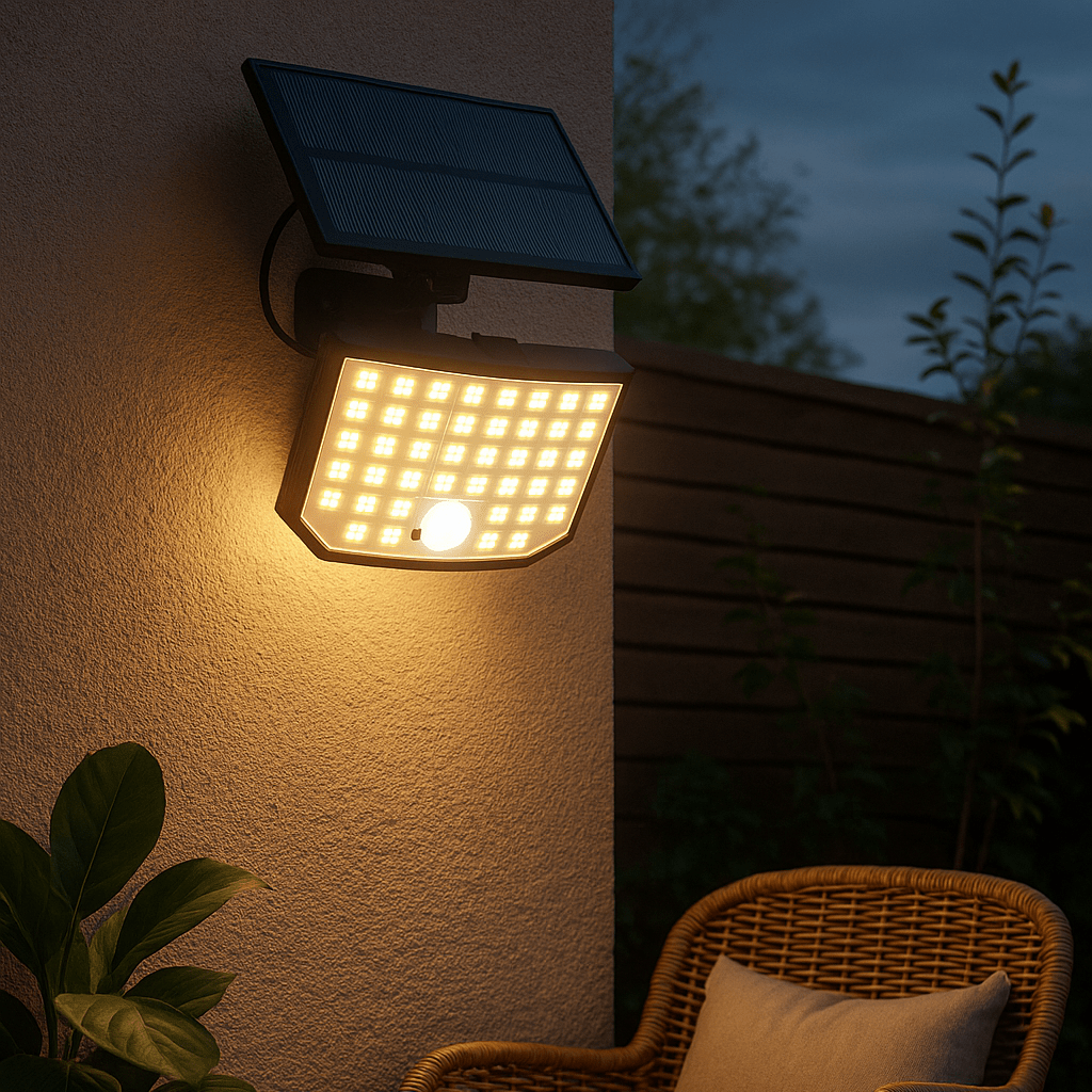 lumières détecteur de mouvement solaire Extérieur IP65 - Sécurité Maison Boutique