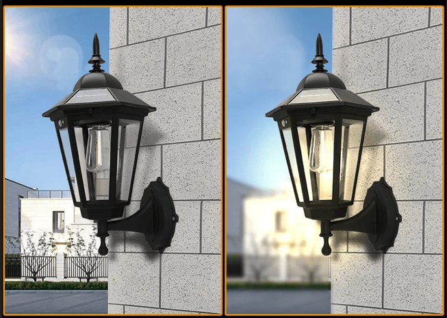 Éclairage extérieur solaire puissant avec panneau photovoltaïque intégré pour jardin autonome