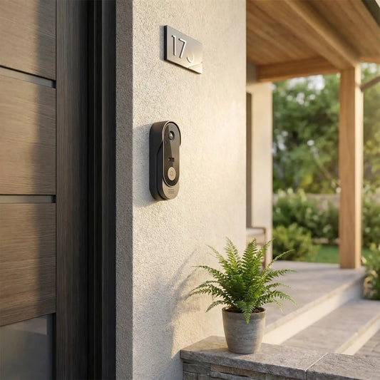 SONNETTE ANS FIL AVEC CAMERA HD | 130° VISION INFRAROUGE - Sécurité Maison Boutique