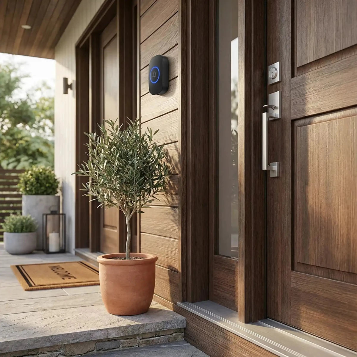 Sonnette Connectée Sans Fil 150m | Alarme Détection - Sécurité Maison Boutique