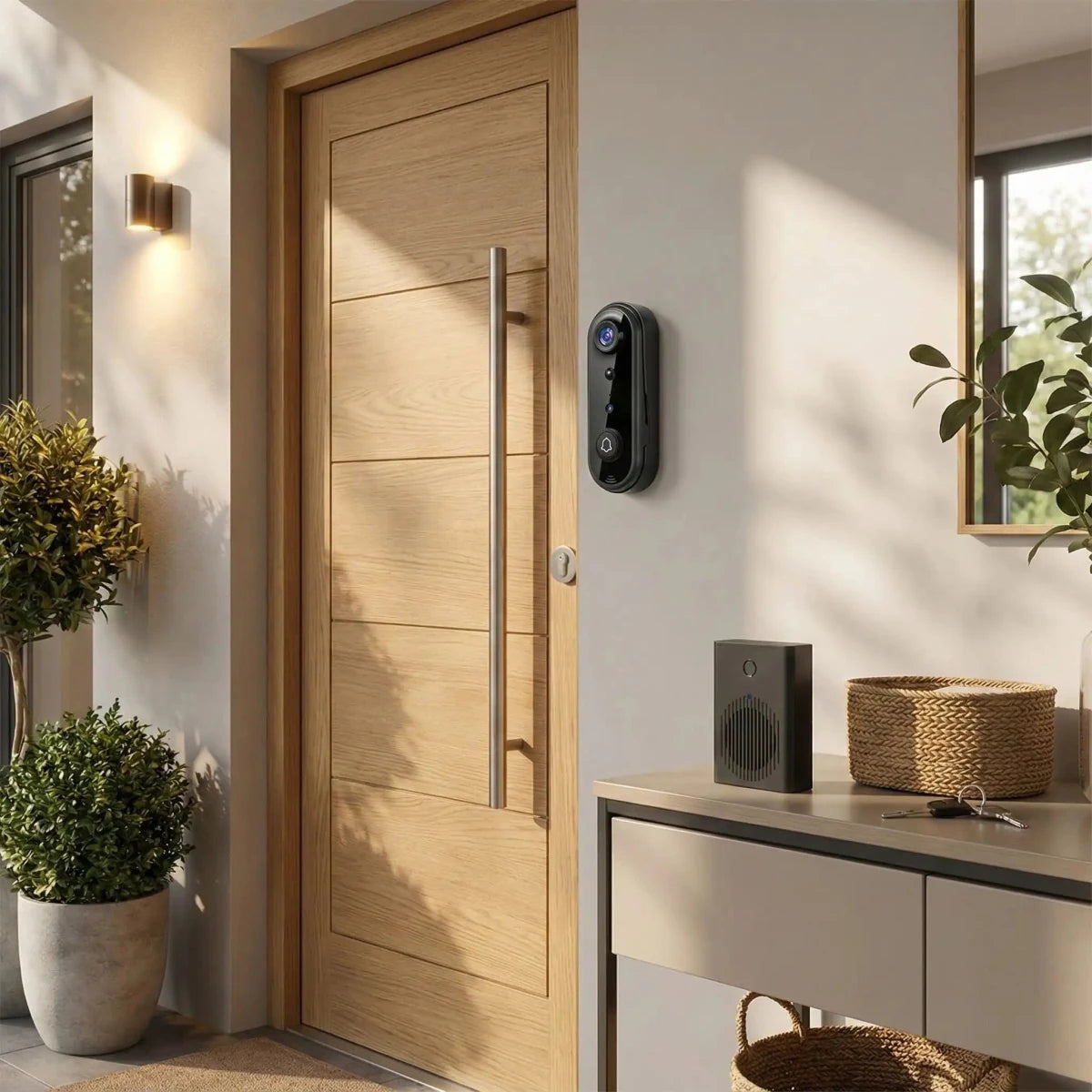 Sonnette sans Fil avec Caméra HD | Vision Nocturne - Sécurité Maison Boutique